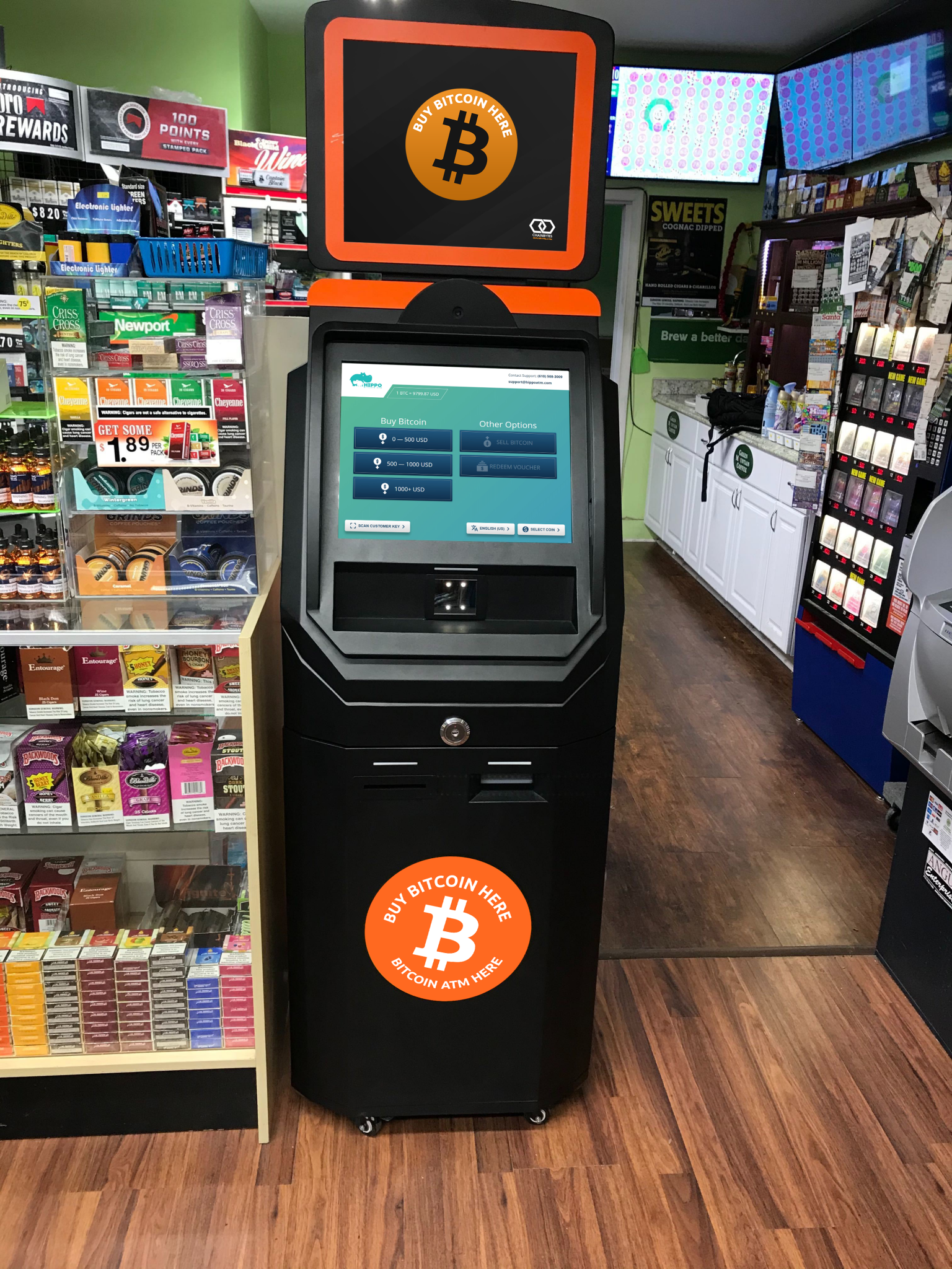 Bitcoin ATM ChainBytes Bitcoin ATM ChainBytes