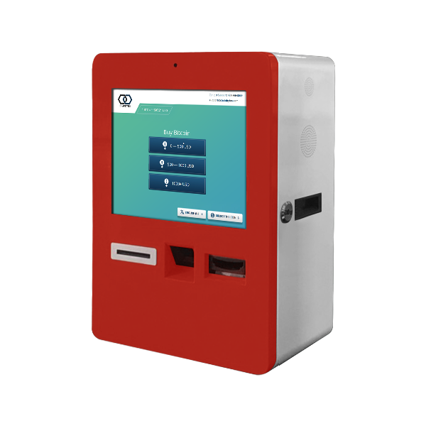 Bitcoin ATM 1-way ChainBytes Desktop Red Bitcoin ATM 1-way ChainBytes Desktop Red
